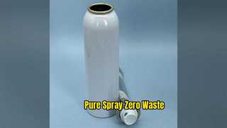 멸균 스프레이 백 온 밸브 시스템