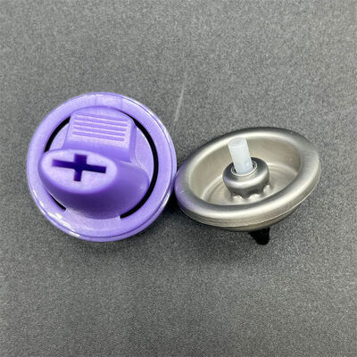 주문 1 Inch Hair Mousse Aerosol Valve With Actuator For Conditioning Foam Mousse 온라인 제조