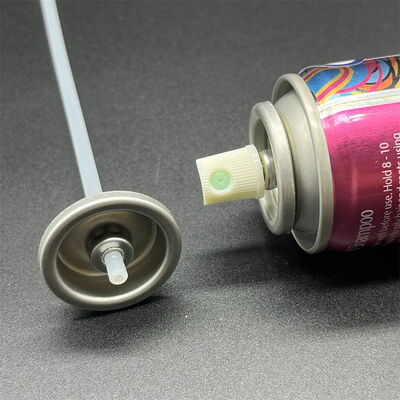 주문 일관된 유량 제어 및 균일한 분산 기능을 갖춘 드라이 샴푸 스프레이 밸브 온라인 제조