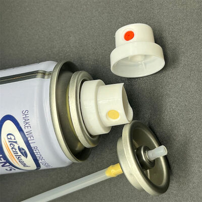 주문 탈크 기반 제형용 막힘 방지 디자인의 드라이 샴푸 스프레이 밸브 온라인 제조