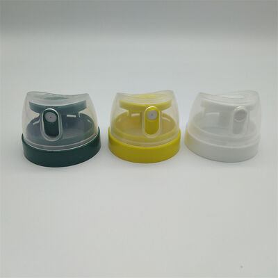 주문 35mm 에어로졸 스프레이 캡, 안전 잠금 밀봉, 화학 저항성 및 산업 용매 응용을위한 에르고노믹 디자인 온라인 제조