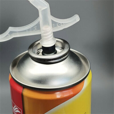 주문 전문 건설업체용 강한 누출 방지 금속 밸브가 있는 PU 폼 에어로졸 밸브 온라인 제조