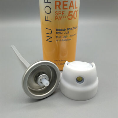 주문 Sunscreen Spray Valve with Broad-Coverage Mist Dispenser for UV Protection 온라인 제조