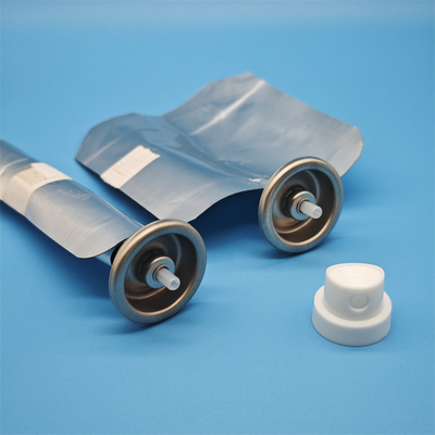 주문 1 Inch Bag on Valve Aluminum Aerosol Metal Cans Bag on Valve Spray BOV for Oil Spray Cosmetic Spray 온라인 제조
