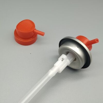 주문 Premium High-Output 360 Degree Aerosol Valve With Actuator for Automotive Lubricants and Industrial Coatings with Precision Spray Control 온라인 제조