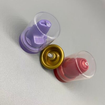 주문 무스 성능이 오래 지속되도록 넓은 구멍이 있는 에어로졸 헤어 무스 밸브 온라인 제조