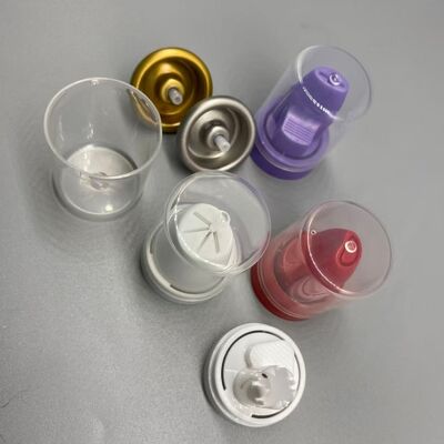 주문 헤어 머쉬용 뒤집어진 알루미늄 에어로졸 밸브 온라인 제조