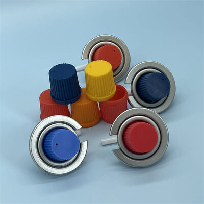 주문 휴대용 캠핑용 정밀 유량 제어 기능이 있는 에어로졸 부탄 가스 스토브 밸브 온라인 제조