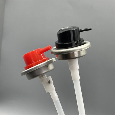 주문 프리미엄 360도 분사 밸브 에어로졸 캔에 대한 안정적인 모든 각도 분배 제어 온라인 제조