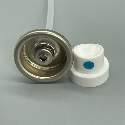 주문 부드럽고 균일한 분배 성능을 가진 자동차 스프레이 페인트 캔을위한 여성 페인트 에어로졸 밸브 온라인 제조