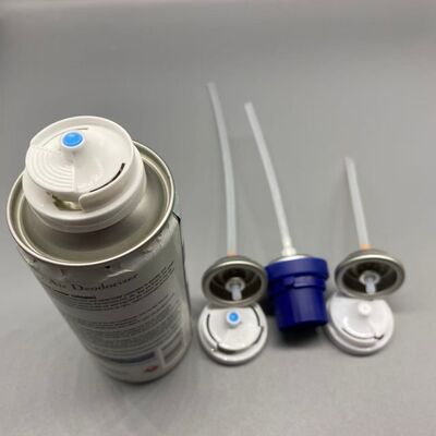 주문 유출 방지 살균제 스프레이를 위한 넓은 안개 노즐과 높은 화학 저항성을 갖춘 에어로솔 항균 밸브 온라인 제조