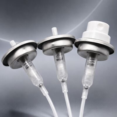 주문 0.15cc 출력 틴플릿 재료 정밀 안개 분배 에어로솔 밸브 제어 스프레이 포장 온라인 제조