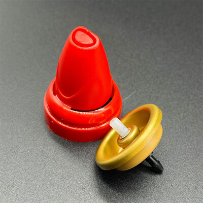 고급 인버티드 알루미늄 헤어 무스 디스펜싱 밸브