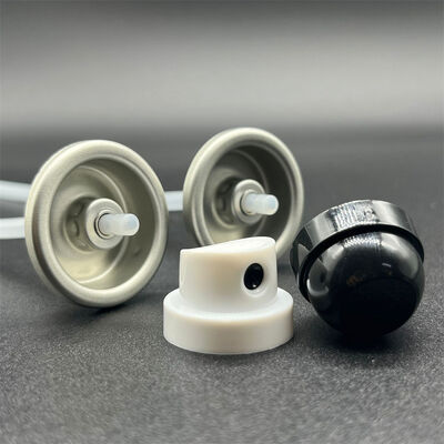 개인 관리용 에어로졸 캔용으로 설계된 탈취제 바디 스프레이 밸브