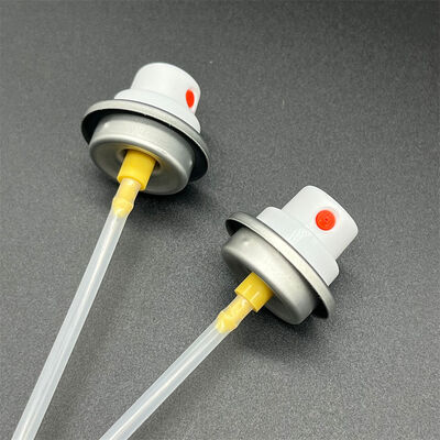 오일 흡수제에 대한 일관된 스프레이 성능을 갖춘 드라이 샴푸 밸브