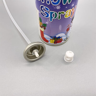 친환경 눈 스프레이 밸브, 축제 장식용 친환경 에어로졸 눈 밸브, 누수 방지 그린 눈 디스펜서 밸브