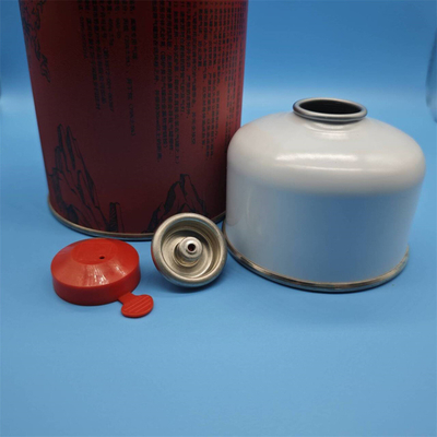 다재다능한 진판 틴 캔 86mm 또는 106mm를 위해 12 바 에어로솔 부탄 가스 컨테이너