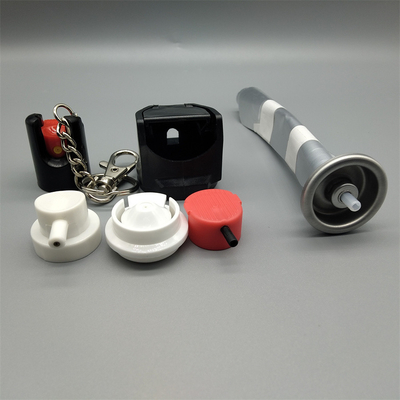 의무 최적화된 20mm 자기 방어용 후추 스프레이 밸브 액추에이터 (양손잡이 위협 스위치 포함) - 보안팀용