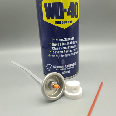 WD 40 윤활성 스프레이 에어로졸 밸브 부드럽고 통제 된 분배를 위해 필수