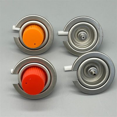 Heavy-Duty Gas Canister Valve for Outdoor Camping Stoves with Leak-Proof Design and Quick-Connect System