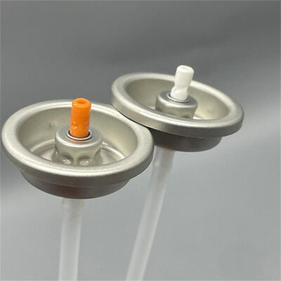 중국산 카뷰레터 클리너용 액추에이터 및 긴 빨간색 튜브가 있는 공장 가격 에어로졸 밸브