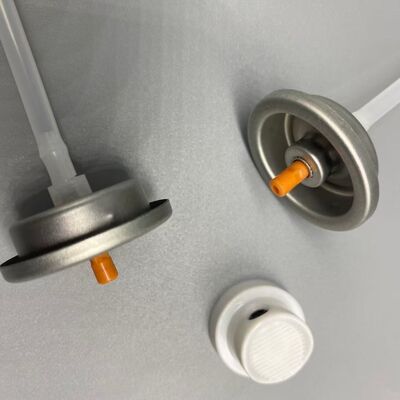 헤어 케어용 접착제 스프레이 분배 시스템이 있는 에어로졸 헤어 접착제 스프레이 밸브