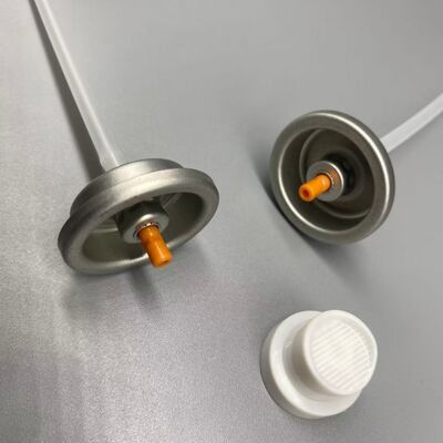 정밀 안개 막기 방지 노즐 화학 저항성 에어로졸 헤어 접착 스프레이 밸브