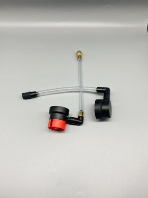 산업용 황동 타이어 인플레이터 밸브 (안전 잠금 시스템 및 인체공학적 그립 포함)