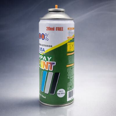 액추에이터와 함께 프리미엄 컬러 코팅 남성 에어로졸 페인트 밸브