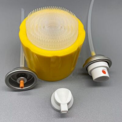 안정적인 출력을 가진 화학 저항성 폼 클리너 밸브