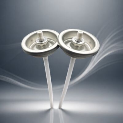 건조 샴푸 및 뿌리 염색용 막힘 방지 설계 및 주석판 재질의 1인치 파우더 스프레이 밸브